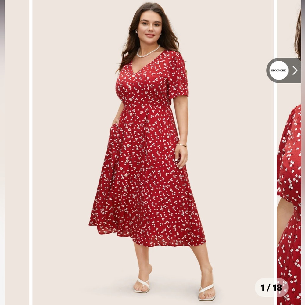 Floral Midi Dress